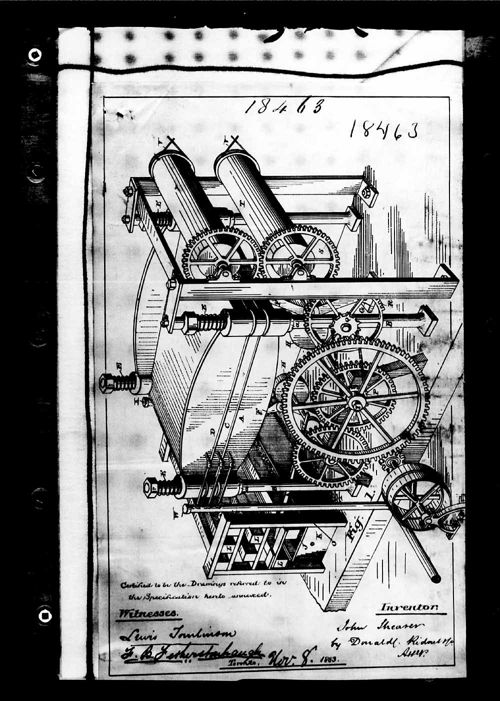 Digitized page of Canadian Patents, 1869-1919 for Image No.: e003386224