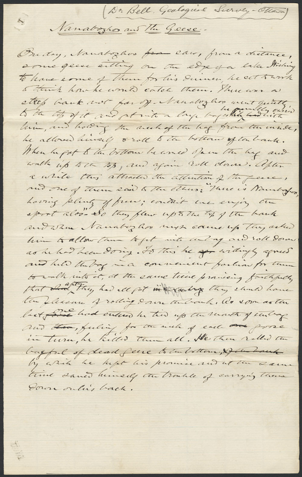 Papier beige avec texte manuscrit en noir
